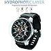 Compatible Samsung Gear S3 & Samsung Galaxy Watch 46mm Screen Protector [2 Pack],YiJYi Full-Coverage Tempered Glass Screen Protector [9H Hardness] [Crystal Clear] [Bubble Free Installation]