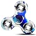 Fidget Spinner Prime - Hand Spinner - Office Desk Toys - Relieves Stress ADD, ADHD, Anxiety, and Autism - Durable Ceramic Bearings - 3 Min Spin - EDC Fidget Toys - Adults Kids - by Ombrace (Blue Camo)