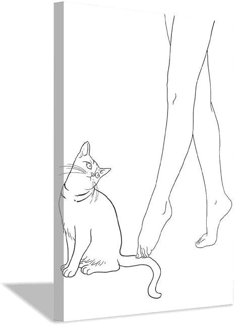 Amazon いたずらな女の子キャンバスプリント壁画アートポスター プリント壁の写真 リビングルームの装飾ポスター ウォールステッカー オンライン通販