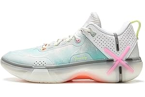 LI-NING Wade Shadow 6 Men's Lightweight Breathable Anti Slip and Rebound Professional Basketball Game Shoes ABPU029