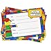 Gift Boutique 48 Pack Building Block Birthday Party Invitations with Envelopes Favor Supplies Decorations for Kids Teen Girls Boys