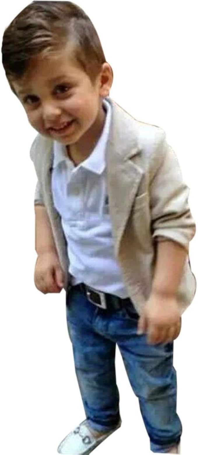 baby boy white jeans