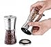 Sel Natural Stainless Steel Pepper and Salt Grinder, Salt and Pepper Mill Set of 2