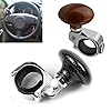 Asdomo-Car-Boat-Vehicle-Power-Hickory-Handle-Steering-Wheel-Suicide-Spinner-Knob-Booster-Accessory