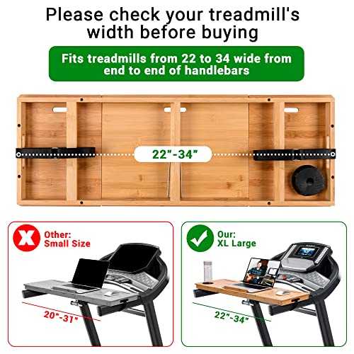 JOSHMAR Treadmill Desk Attachment Premium Walking Desk Connected with