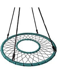 Play Platoon Spider Web Tree Swing - Choose between 40", 24" or with Open Center Tire Swing Style