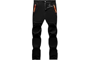 BondiTrekk Men's Hiking Pants Lightweight Cargo Pants Quick Dry Water Resistant Outdoor Pants for Work Fishing Climbing