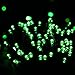 Qedertek Christmas String Lights, 72ft 200 LED Outdoor Decorative Lights, Solar Fairy Lights String Indoor Outdoor Home Garden Party Holiday Decorations Green
