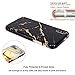 iPhone X Case, JAHOLAN Black Gold Marble Design Clear Bumper Glossy TPU Soft Rubber Silicone Cover Phone Case for Apple iPhone X (2017 Release)
