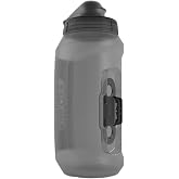 FIDLOCK Twist Replacement Bottle 750ml/25oz, Bottle Only, Smoke | Compact replacement bottle w/frame-friendly shape, TWIST base compatibility, lightweight build; best for long rides/endurance