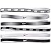 Nike Printed Headbands Assorted ((Blue Lagoon/Game Royal/Blue Lagoon)