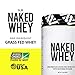 Naked WHEY 1LB #1 Undenatured 100% Grass Fed Whey Protein Powder – US Farms, Bulk, Unflavored – GMO, Soy, and Gluten Free – No Preservatives – Stimulate Muscle Growth – Enhance Recovery – 15 Servingsthumb 1