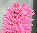 Microfiber Slippers Women's House Slippers Floor Cleaning Mop Floor Dust Cleaning Tool Ladies Slippers (Pink)