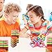 Ehome Magnetic Blocks, 34 PCS Magnetic Building Blocks with Strong Magnet, Magnetic Building Set for Kids Magnetic Tiles Educational Stacking Blocks Boys Girls Toys.