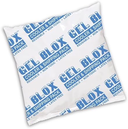 Cold Shipping Packs, 12 oz: 6" x 6" - Pack of 8
