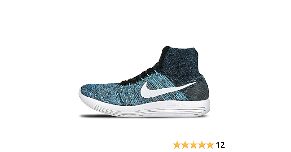 Nike Lunarepic Flyknit, Zapatillas de Running Hombre, Negro  (Black/White-Photo Blue-GMM Bl), 47 1/2 : Amazon.es: Zapatos y complementos