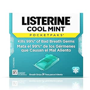 Listerine Cool mnt pkt pk 24's 12ct (012547433661)