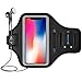 LOVPHONE iPhone 13 Mini/iPhone 12 Mini/iPhone 11 Pro/iPhone X/XS Armband,Sport Running Exercise Gym Case with Key Holder & Card Slot,Fingerprint Sensor Access Supported and Sweat-Proof (Gray)