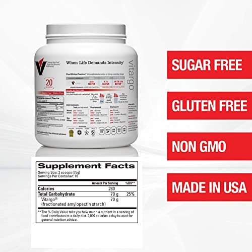 Vitargo Carbohydrate Powder Feed Muscle Glycogen 2X Faster 1 LB