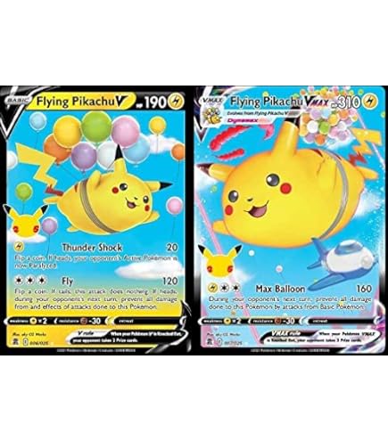 Amazon.com: Surfing Pikachu V & Vmax 008/025 & 009/025