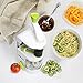 Spiralizer 4-Blade Vegetable Spiralizer, Sedhoom Heavy Duty Spiral Slicer, Zucchini Noodle & Veggie Pasta & Spaghetti Maker for Low Carb/Paleo/Gluten-Free Meals