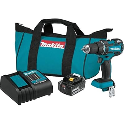 Makita XFD061 18V LXT Lithium-Ion COMPACT Brushless Cordless 1/2" Driver-Drill Kit (3.0Ah)