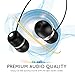 [Newest Design] Foldable Bluetooth Headset, Senbowe Upgrade Wireless Neckband Bluetooth Headset with Retractable Earbud and Foldable Design for iPhone, Android, Other Bluetooth Enabled Devices
