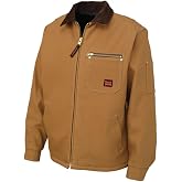 Tough Duck Premium Duck Chore Jacket WJ31 &ndash; Heavy-Duty, Insulated Workwear for Men | Durable, Water-Resistant, and Functional Design (Brown, 4XL)