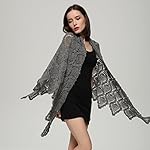 ZORJAR Scarfs for Women Shawls and Wraps Wool Triangle Knit Winter Cozy Scarf