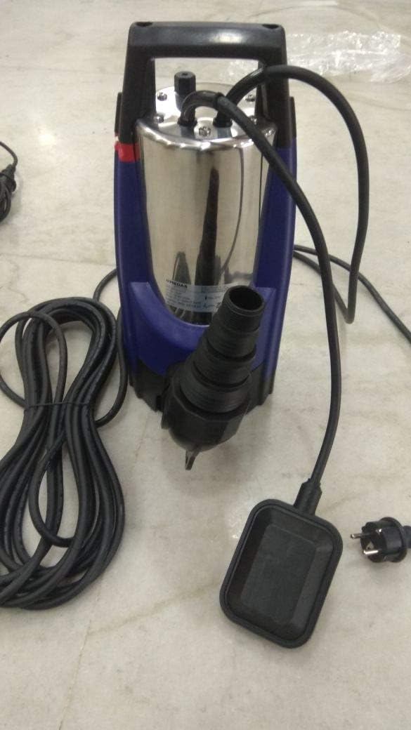 MEGAFLOW Eco Drainage Aqua Series Stainless Steel Body MW850-H-INOX Sump Pump Electric Submersible Utility Water Pump for Dirty Water Pool Pond Basement Drainage Garden Irrigation Water Transfer