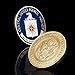 FBI & CIA Challenge Coin Set - 2 Brilliant Coins - Gold Plated Stunning Detailing on Coins