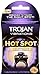 Trojan Vibrations Hot Spot Vibrating Ring & 1 Latex Condom (4 Pack)