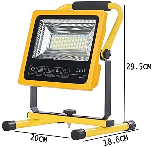 UWY LED Flutlicht IP65 LED Arbeitslicht | LED-Flutlicht mit Fernbedienung, für Camping Gartenbeleuchtung – Bild 8