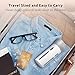 Travel Bottles Set (Upgraded Version), Nacuwa 4-In-1 Organized Leak Proof Travel Size Toiletries, Refillable Travel Liquid/Lotion Container Kit - TSA Approved (Gray)