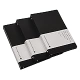 3 Pack A5 A6 B5 Round Ring Binder Cover 6-Ring