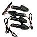 4 X black Motorcycle Turn Signal led light for Yamaha YZF R1 R R6 R6S R FZ6 FZ1 FZ Suzuki Dr DRZ DR350 350 650 400 DL DRZ400 Kawasaki Ninja EX500 Ex 500 250 ZX6R ZX9R Honda CB CBR 600 rr f2 f4 f4i 600 400 929 954 1000 KTM