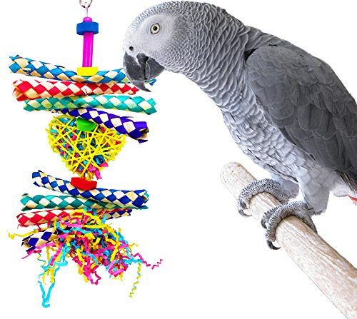 Bonka Bird Toys 1730 Foraging Heart Bird Toy parrot cage toys cockatiel african grey conure