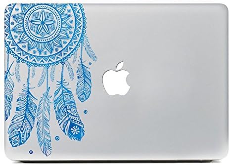 ArtDura Dream Catcher Removable Vinyl Decal Sticker Skin for Apple Macbook Pro Air Mac 13" inch / Unibody 13 Inch Laptop - Blue