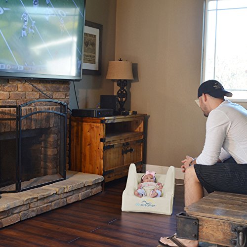 hiccapop Day Dreamer Sleeper Baby Lounger Seat for Infants Travel Bed