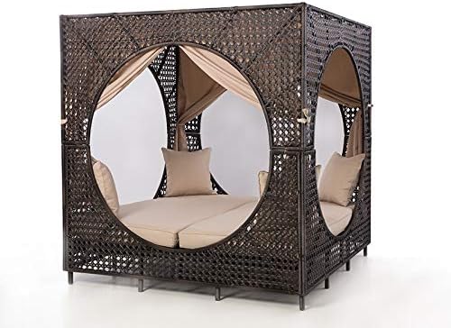 Maze Rattan Bali Daybed Patio Furniture