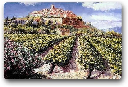 genetice Most Beautiful Vineyard Watercolor Painting Personality Desings Gaming Mouse Pad Style