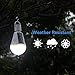FLYHOOM Portable USB Bulb Lights Indoor Rechargeable LED Bulb Lamp for Emergency, Camping Tent Light Bulb, Shed, Barn, Outdoor, Daylight