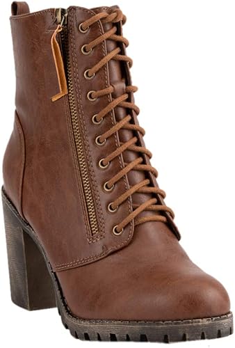 soda malia heeled combat boots