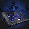 yidenguk-Laptop-Cooling-Pad-Adjustable-Angle-Ultra-Quiet-Gaming-Laptop-Cooler-Stand-with-6-Fans-Blue-Led-Lights-2-USB-Ports-Suitable-for-12-154-Inches-Laptop-Notebook-blue-5 yidenguk Laptop Cooling Pad, Adjustable Angle Ultra Quiet Gaming Laptop Cooler Stand with 6 Fans, Blue Led Lights, 2 USB…