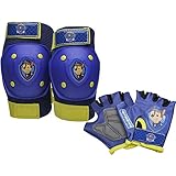 Bell Paw patrol Skye Pad & Glove Set, Blue Chase Pad & Glove Set
