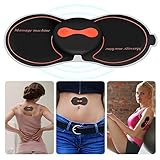 Rooftree Wireless TENS Unit Device, FDA Cleared, EMSÂ Muscle Stimulator Machine, Electronic Pulse Massager with 5 Modes 10 Strength, Pain Relief Therapy, for Neck Shoulder Back Waist Arms Legs