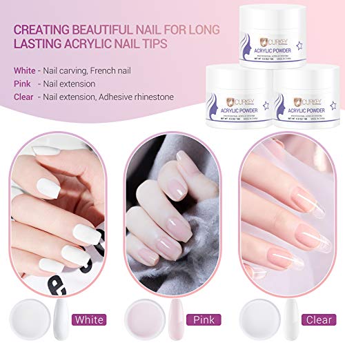 CURKEY Acrylic Nail KitB08TH6RG43