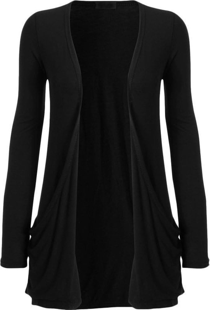 New Look Womens Ladies Girls Boyfriend Open Cardigan with Pockets
