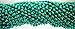 33 inch 07mm Round Metallic Green Mardi Gras Beads - 6 Dozen (72 Necklaces)