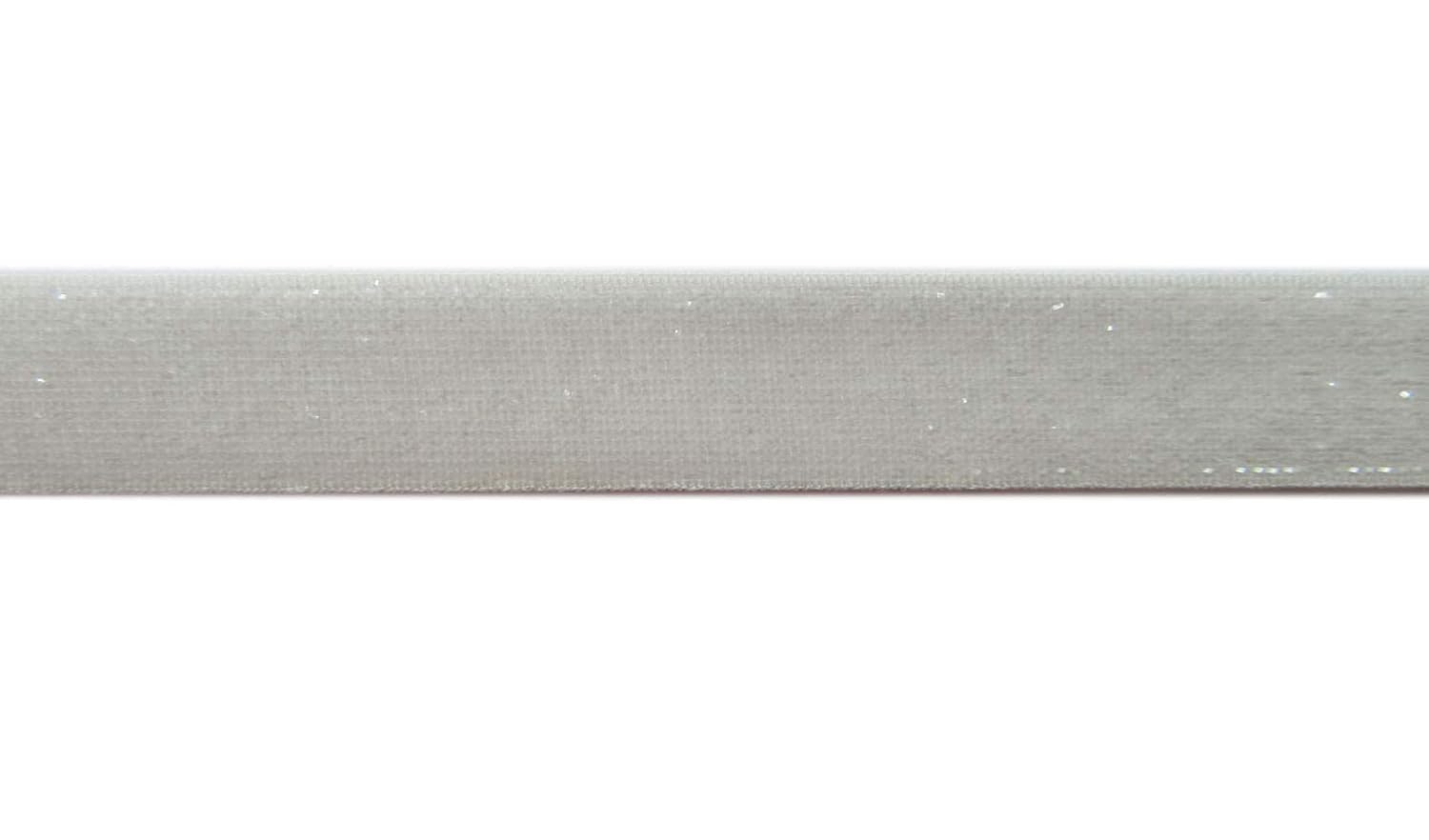 Yycraft 5 8 Inch Wide Silver Glitter Elastic Bands By 10 Yard